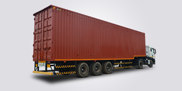 VST SEMI LOW CONTAINER TRAILER 